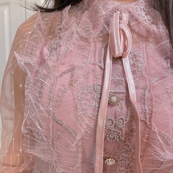 Pink Girly Mini Dress - Picture 5 of 6